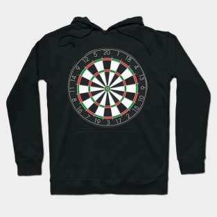 Large Dartboard Hoodie